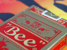 Load image into Gallery viewer, Golden Bee Year of the Goat Playing Cards Set
