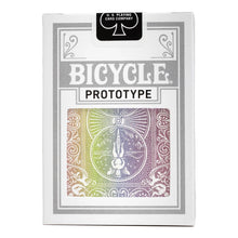 Load image into Gallery viewer, Bicycle Iridescent Holographic Cold Foil Prototype Playing Cards
