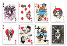 Load image into Gallery viewer, Bicycle Tokidoki Sports Black Playing Cards
