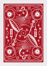 Load image into Gallery viewer, Red Soundboards Playing Cards
