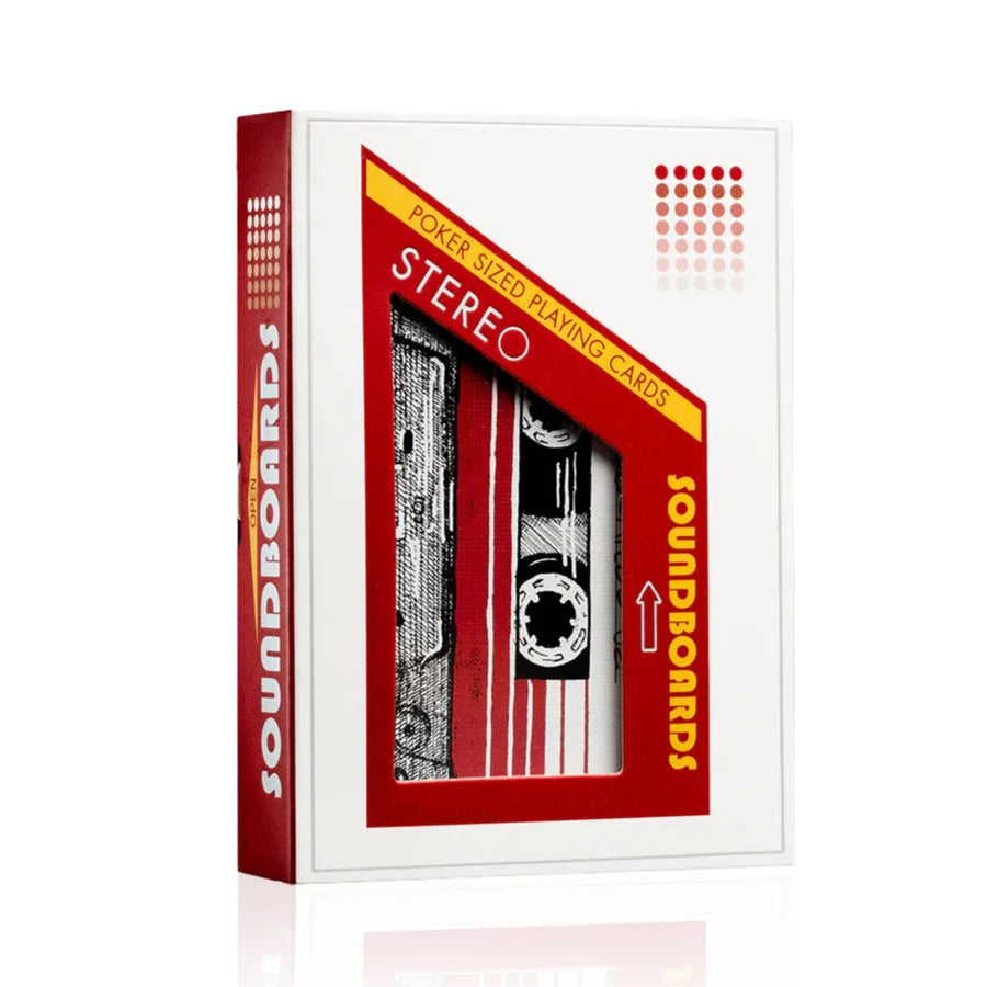 Red Soundboards Playing Cards