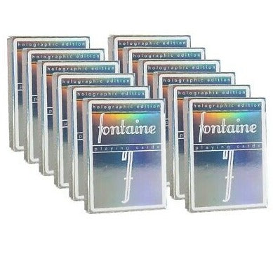 Holographic Fontaine Playing Cards (Sealed brick)
