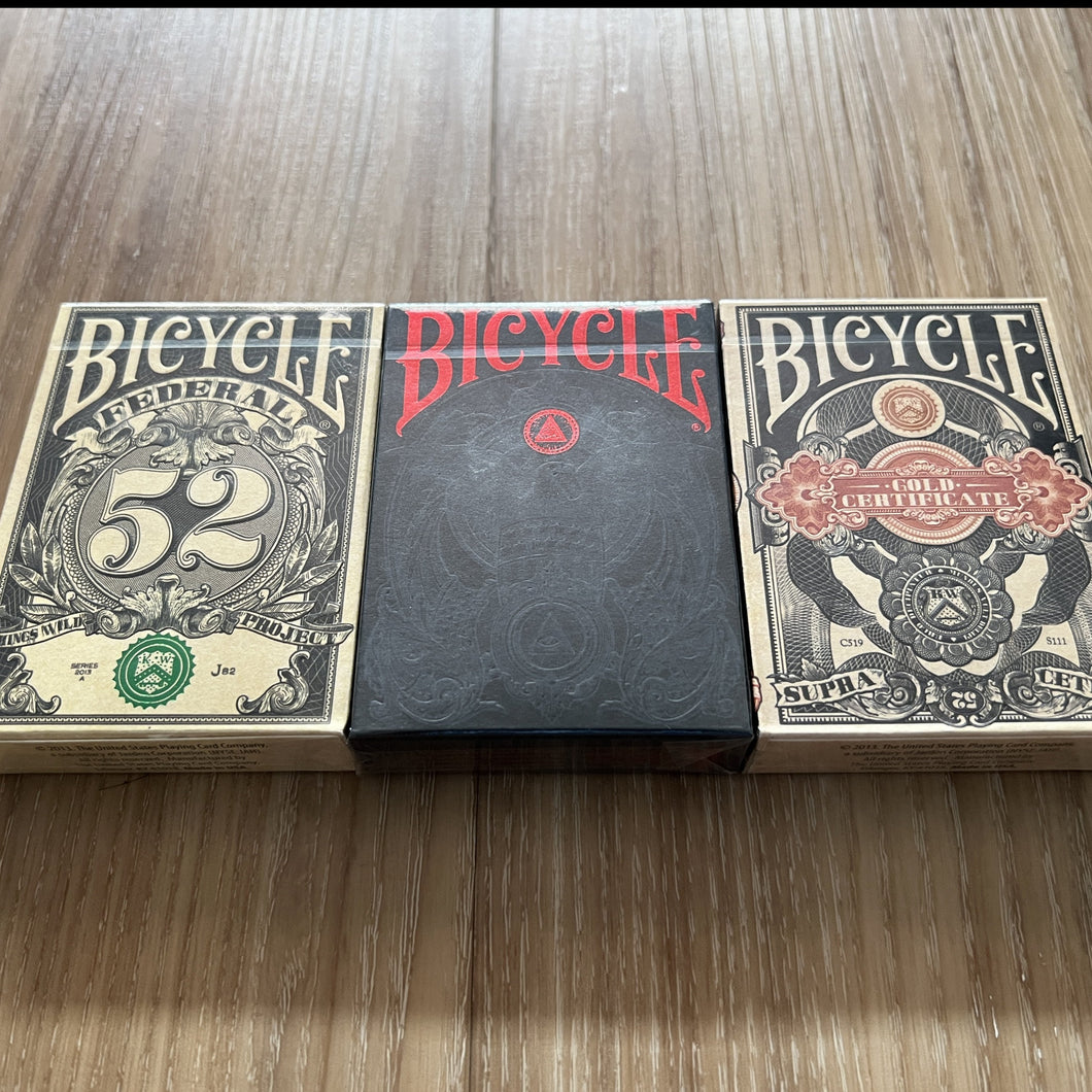 Bicycle Federal 52 Playing Cards Set