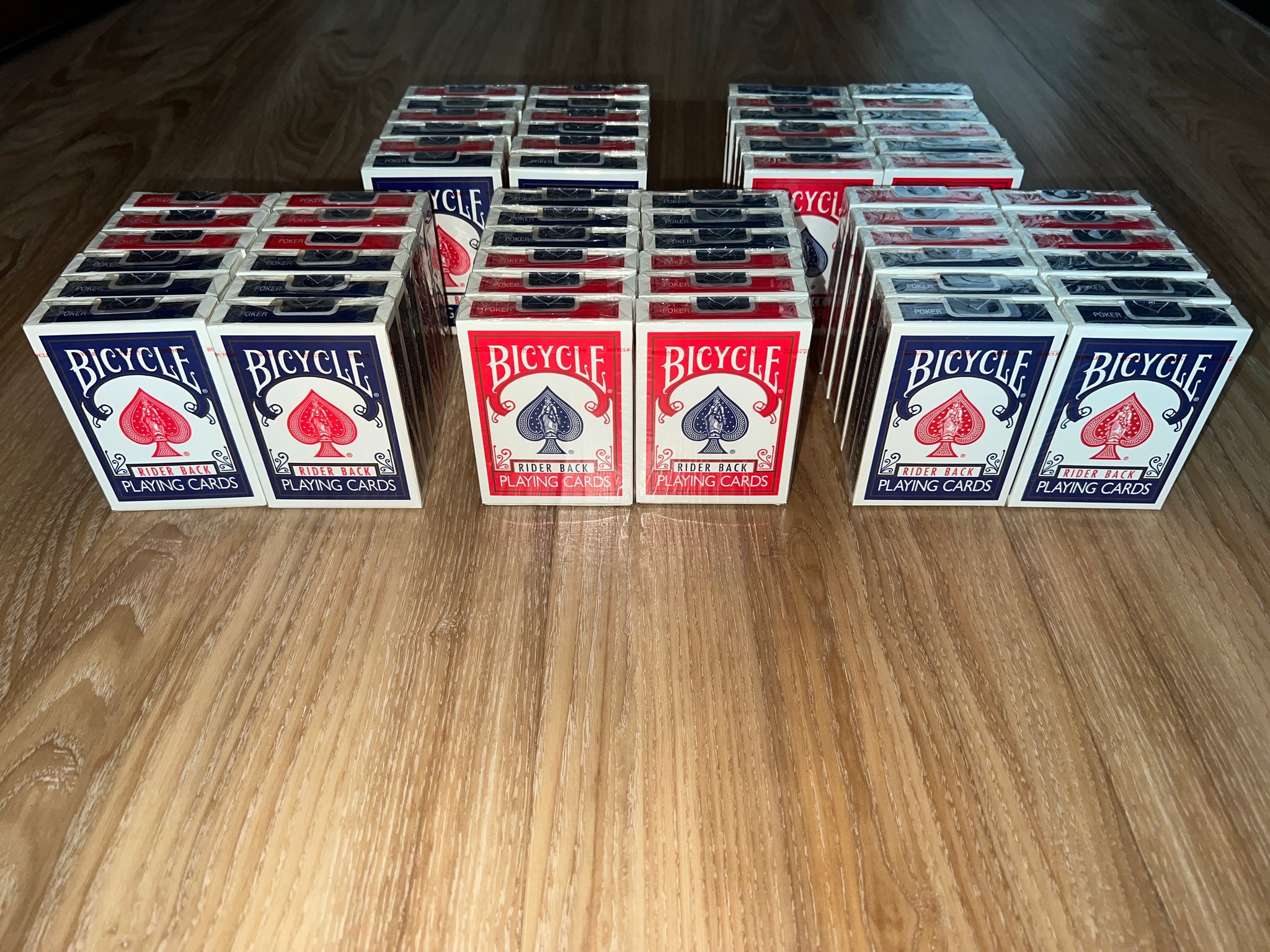 Bicycle Rider Back (Blue Seal) Playing Cards Set – The Cardpenter