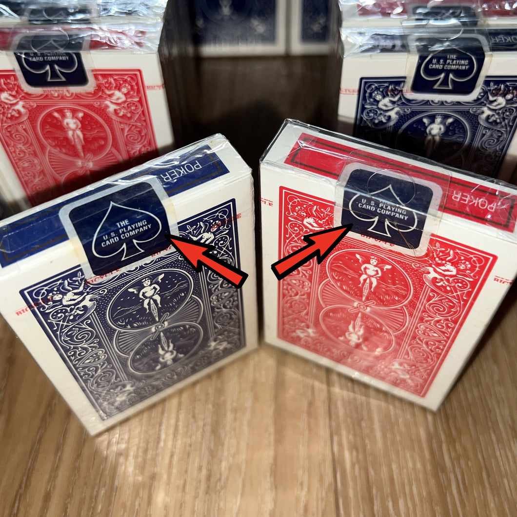 Bicycle Rider Back Playing Cards Set (Blue Seal)