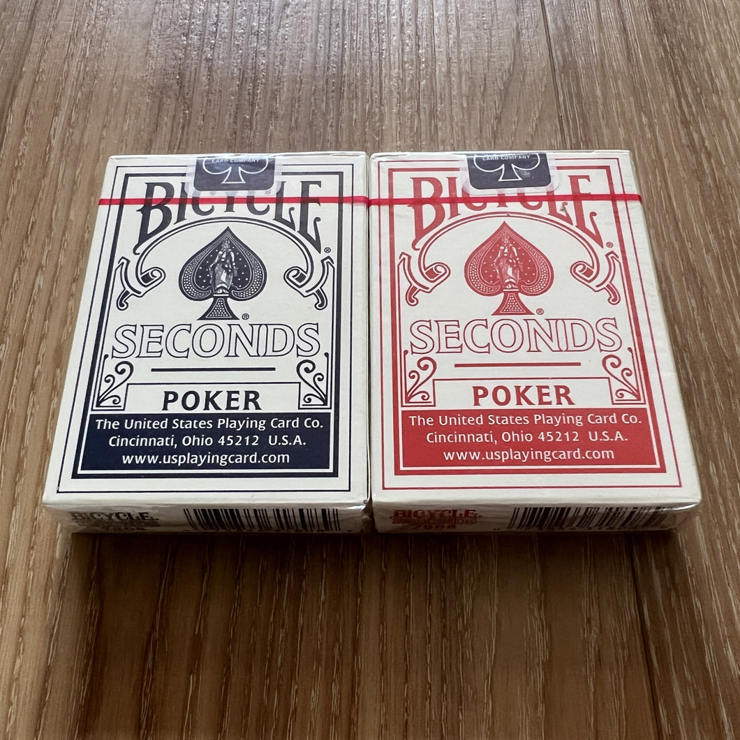 Bicycle Seconds Blue Seal Playing Cards Set