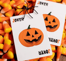Load image into Gallery viewer, Carvers V2 Pumpkin Playing Cards
