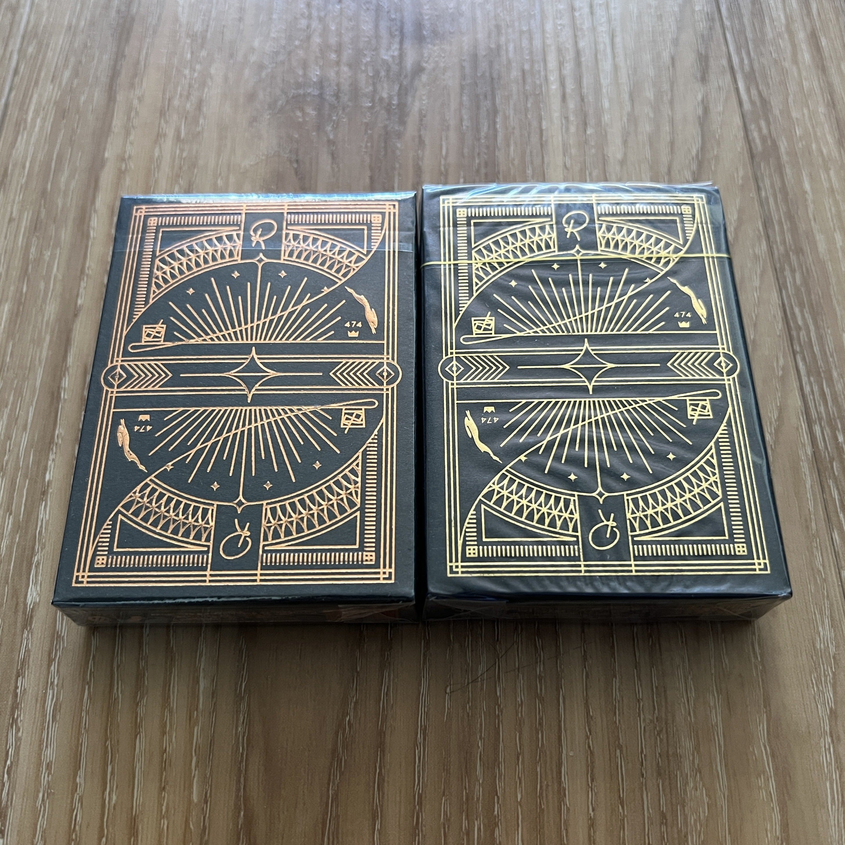 Gold and Copper Rarebits Playing Cards – The Cardpenter