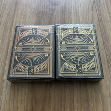 Load image into Gallery viewer, Gold and Copper Rarebits Playing Cards
