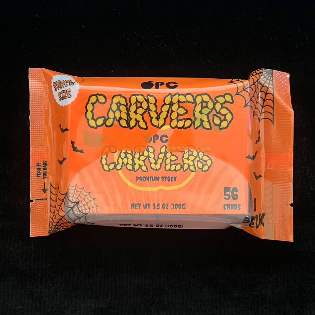 Carvers V2 Pumpkin Playing Cards