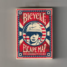 Load image into Gallery viewer, Bicycle Escape Map playing cards
