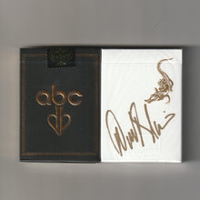 Load image into Gallery viewer, David Blaine ABC Gold Gator Box Set Playing Cards
