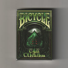 Load image into Gallery viewer, Bicycle Call of Cthulhu (Limited Green) Playing Cards (Ding)
