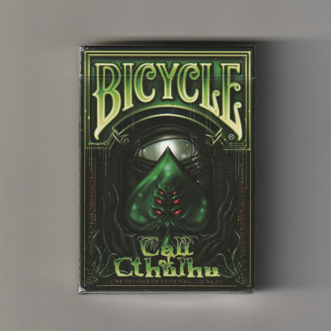 Bicycle Call of Cthulhu (Limited Green) Playing Cards (Ding)