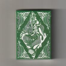 Load image into Gallery viewer, Green Floral Deck (Opened)
