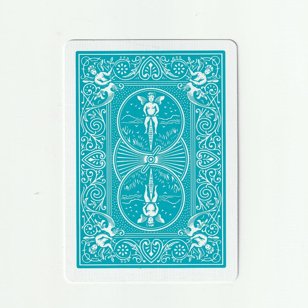 Bicycle Turquoise Deck (Opened)