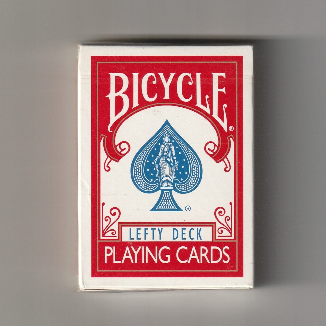 Bicycle Red Lefty Playing Cards (Ding)