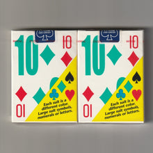 Load image into Gallery viewer, Bicycle Lo-Vision Playing Cards (Blue seal / ding)
