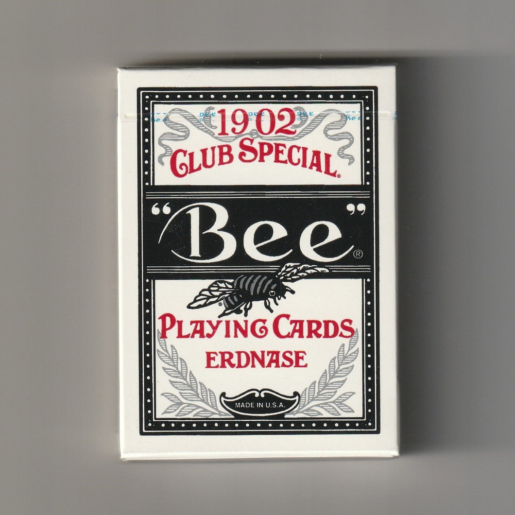 Erdnase 1902 Bee Black Acorn Back Playing Cards