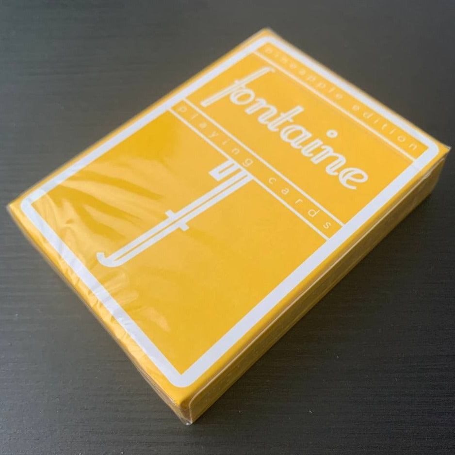 Pineapple Fontaine Playing Cards