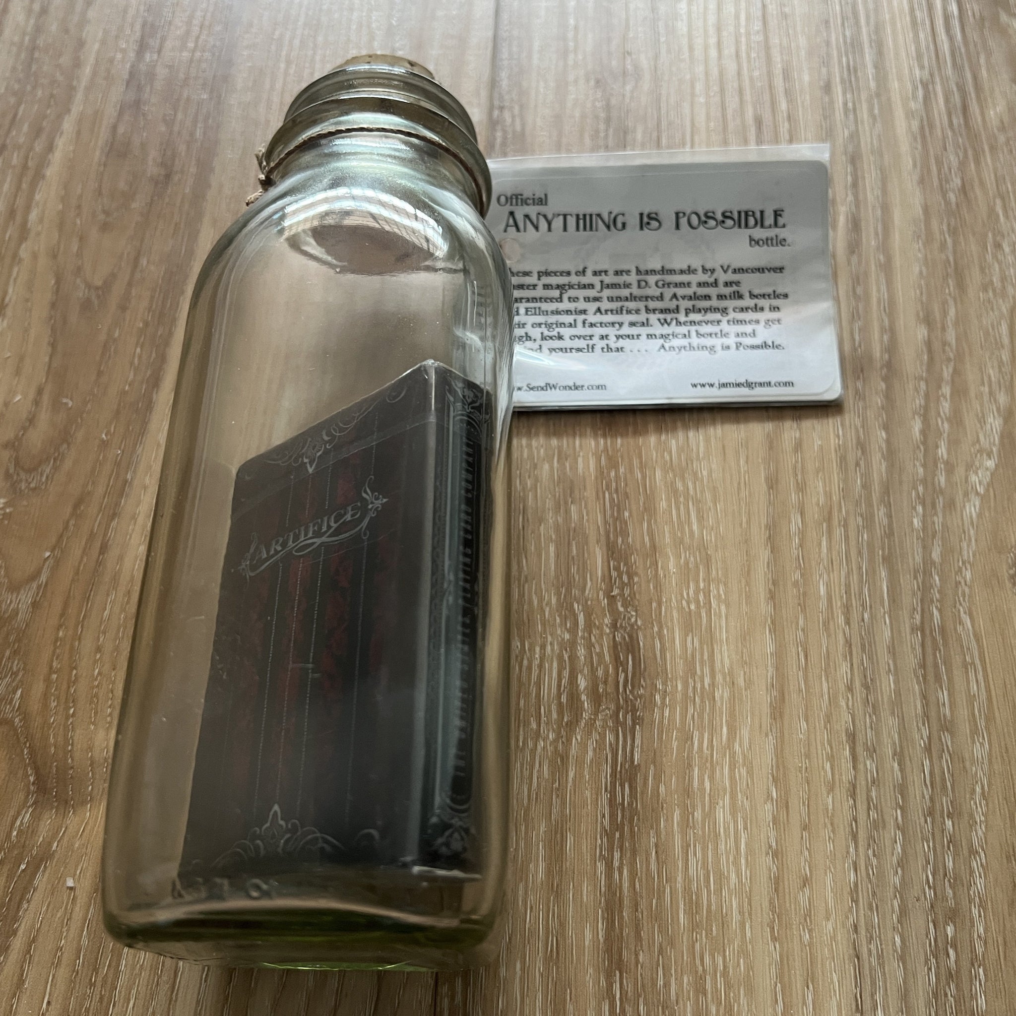 Red Artifice Impossible Bottle (#99/100) – The Cardpenter