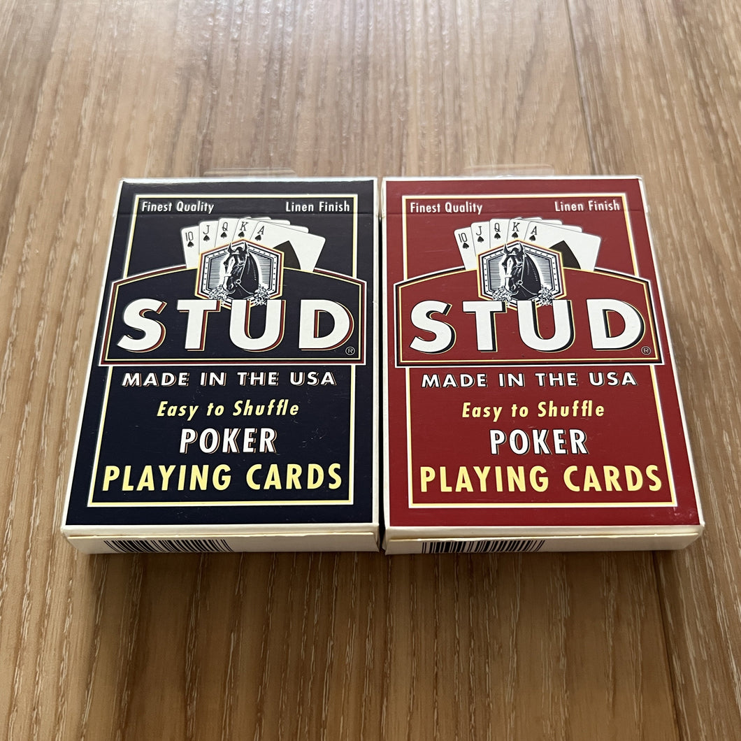 Stud Playing Cards Set