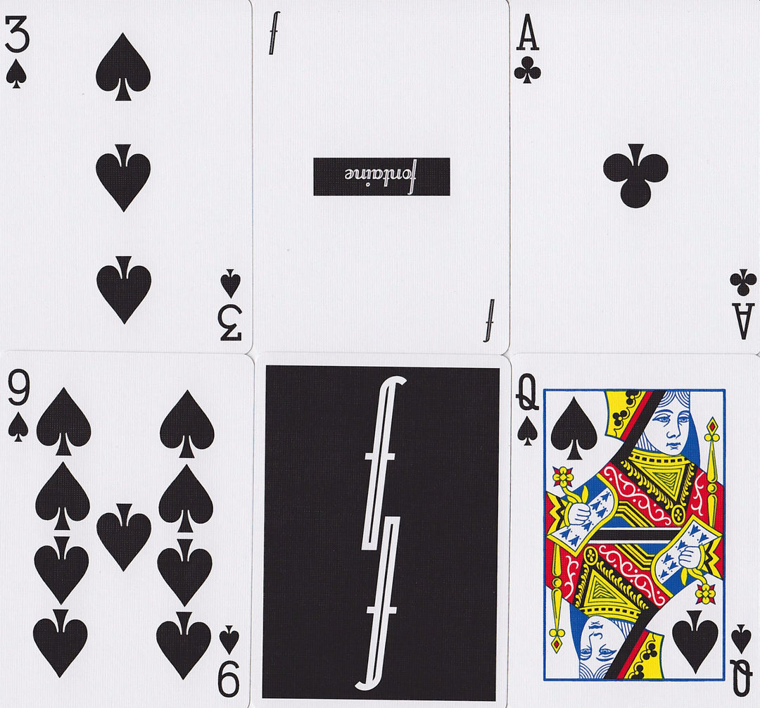 fontaine playing cards 20デックセット Black Fontaine playing cards – The Cardpenter