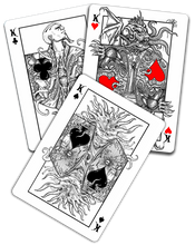 Load image into Gallery viewer, Bicycle Call of Cthulhu (Limited Green) Playing Cards (Ding)
