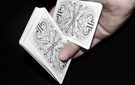 White Centurions Playing Cards (Ding) – The Cardpenter