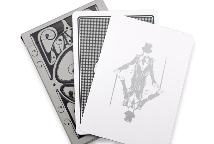 Smoke and Mirror Carbon Playing Cards (V7) – The Cardpenter