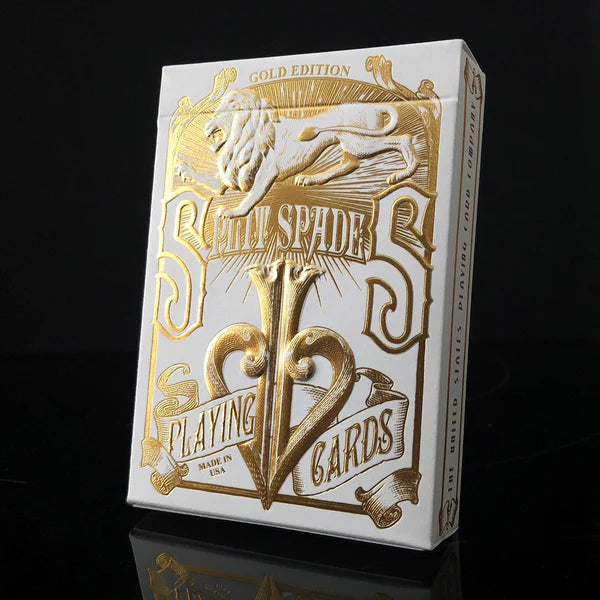 David Blaine Gold Split Spades Playing Cards
