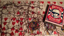Load image into Gallery viewer, Bicycle Escape Map playing cards
