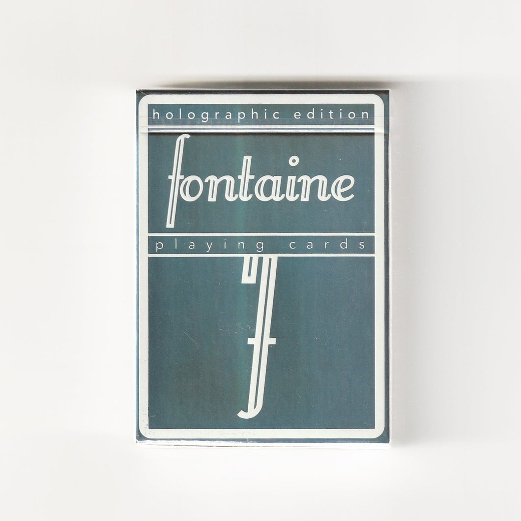 Holographic Fontaine Playing Cards
