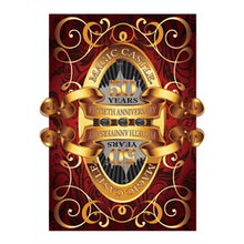 Load image into Gallery viewer, Magic Castle 50th Anniversary Playing Cards Set
