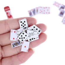 Load image into Gallery viewer, Miniature Playing Cards (1:12 size)
