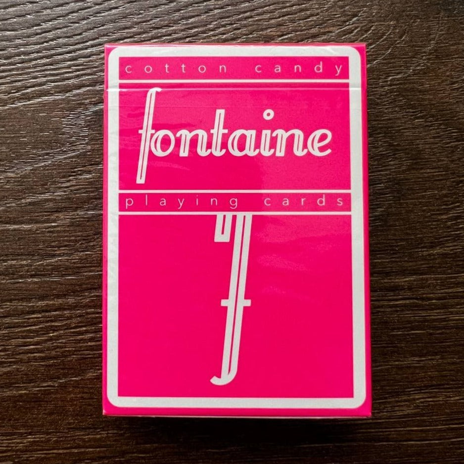 Cotton Candy Fontaine Playing Cards