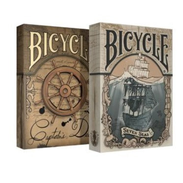 Bicycle Seven Seas Playing Cards Set (With Treasure Chest)