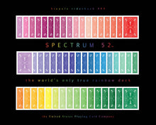 Load image into Gallery viewer, Bicycle Spectrum Playing Cards Gold Seal
