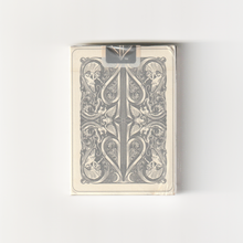 Load image into Gallery viewer, Silver Split Spades Playing Cards (Ding)
