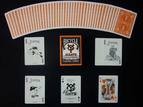 giant bicycle playing cards Bicycle Yomiuri Giants Playing Cards Set – The Cardpenter